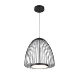 Mantra Smart Lámpara de techo colgante LED negro 9016