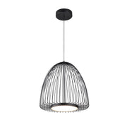 Mantra Smart Lámpara de techo colgante LED negro 9016