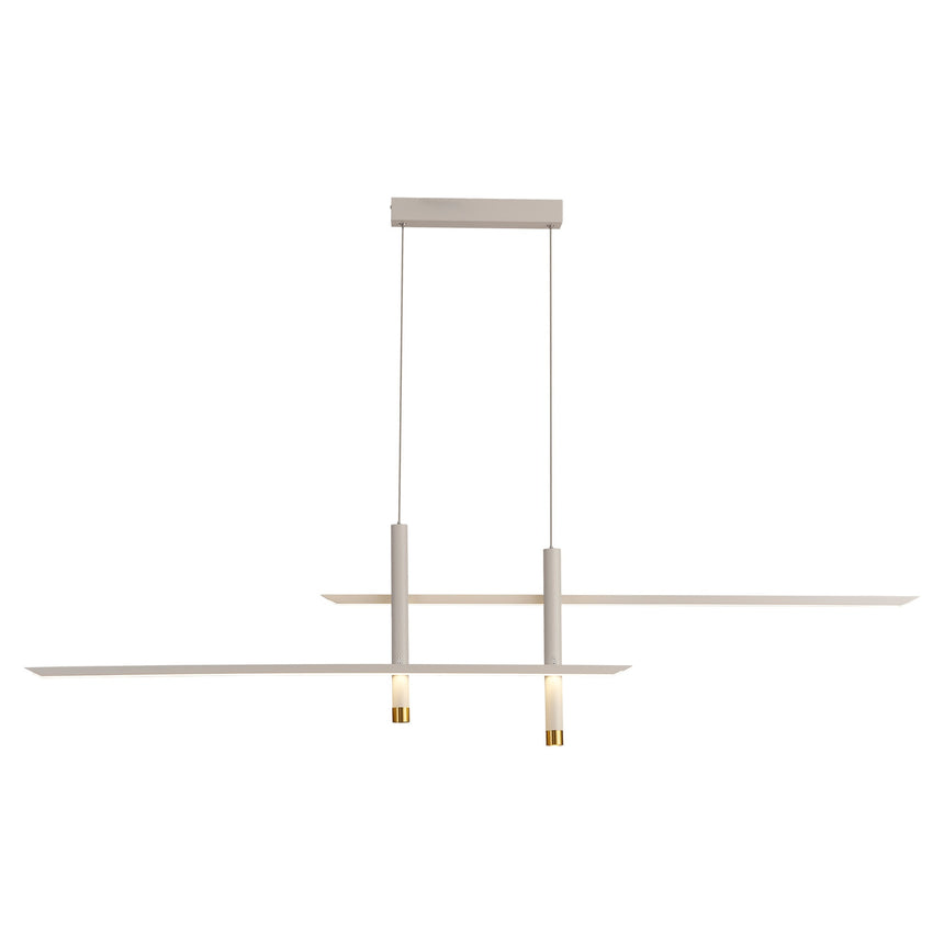 Mantra Esparta Lámpara de techo colgante LED 50W 3000K blanco, dorado 7982