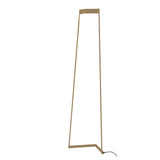 Lámpara de pie Mantra Minimal grande LED aluminio dorado 3000 regulable IP20 180cm