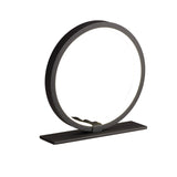 Lámpara de sobremesa Mantra Kitesurf LED aluminio 3000 IP20 Ø25,7cm negro — ref. 8595 (1)