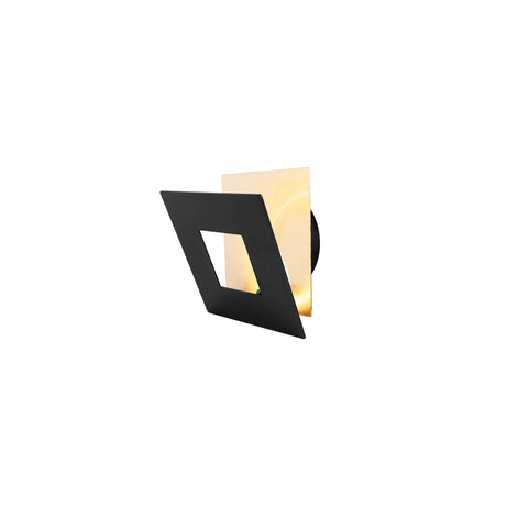 Mantra Dalia Aplique LED 12W 3000K negro, dorado 8112