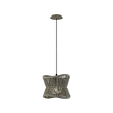Mantra Polinesia Lámpara beige oscu Ø30cm 7131