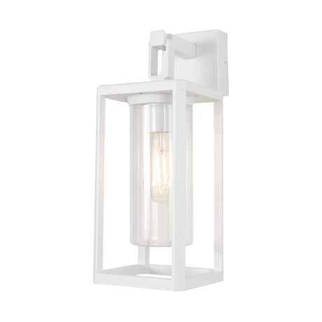 Aplique de exterior Alps Mantra E27 IP65 blanco — ref. 9112 (1)