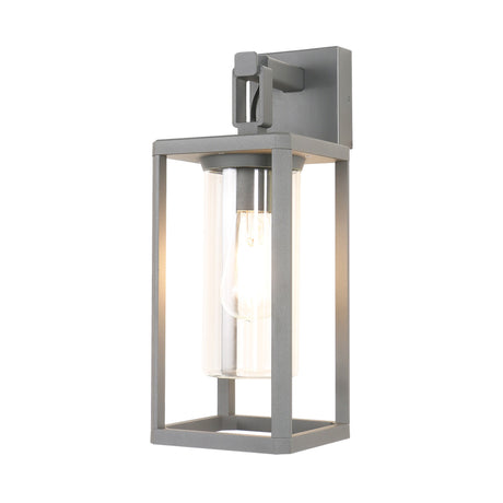 Aplique de exterior Alps Mantra gris oscuro E27 IP65 9113