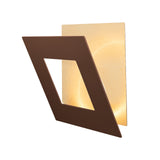 Mantra Dalia Aplique LED marrón, dorado 8146