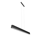 Mantra Hanok Lámpara de techo colgante lineal LED 38W 4000K negro 120cm 110º 7547