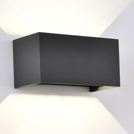 Mantra Davos Aplique exterior LED 4x6W 3000K IP54 gris oscuro 7815