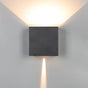Aplique de exterior Mantra Davos LED aluminio 2700 regulable IP65 15cm negro — ref. 8611 (1)