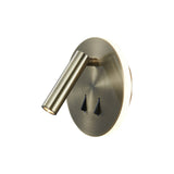 Mantra Cayman Aplique de pared lectura LED 3000K dorado cobrizo 6082