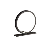 Lámpara de sobremesa Mantra Kitesurf LED aluminio negro 3000 IP20 Ø19,3cm