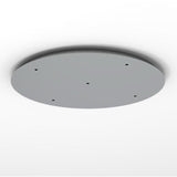 Lámpara de techo Mantra Jarras metal gris oscuro Ø75cm