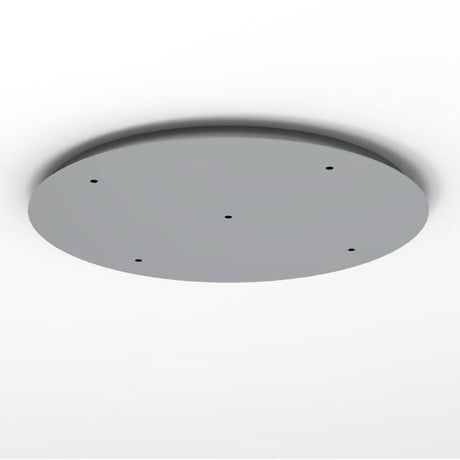 Lámpara de techo Mantra Jarras metal gris oscuro Ø75cm