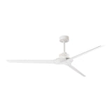 Ventilador de techo Mantra Brisa grande LED madera blanco 2700-5000 regulable IP44 Ø177cm