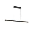 Mantra Lineal Lámpara de techo colgante LED 3000K negro 120cm 9035