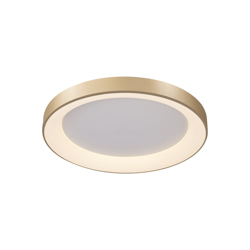 Mantra Niseko II Plafón LED 65cm regulable 2700K-5000K oro 8583