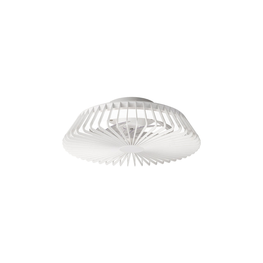 Mantra Himalaya Mini ventilador de techo con luz plafón LED 70W blanco 8196