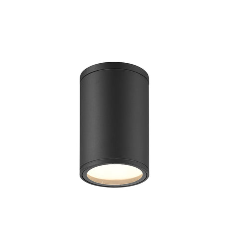 Mantra Volcano Plafón exterior E27 1 Luz IP54 gris oscuro 7908