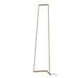 Lámpara de pie Mantra Minimal grande LED aluminio dorado 3000 regulable IP20 180cm