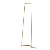 Lámpara de pie Mantra Minimal grande LED aluminio dorado 3000 regulable IP20 180cm