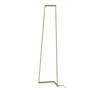 Lámpara de pie Mantra Minimal grande LED aluminio dorado 3000 regulable IP20 180cm