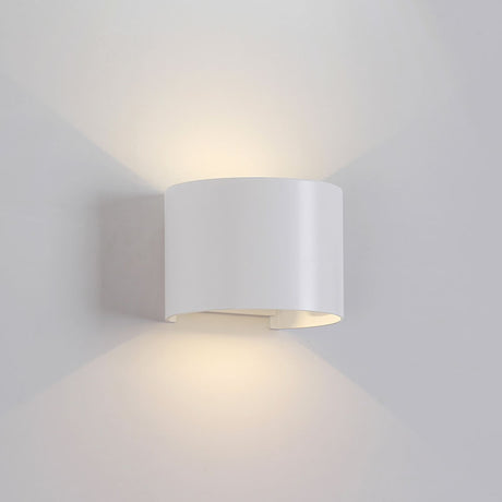 Mantra Davos Aplique exterior LED  IP54 beige, blanco 7646