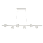 Mantra IOS Lámpara de techo colgante lineal blanco 6 luces GU10 7936
