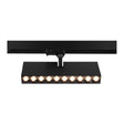 Luminaria Mantra Itaca LED aluminio negro 4000 IP20 3cm