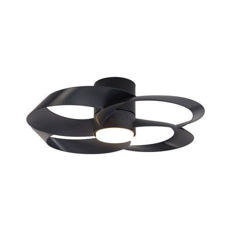Ventilador de techo Mantra Rose LED acero negro 2700-5000 regulable IP20 Ø65cm