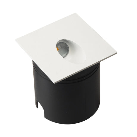 Mantra Aspen Aplique de pared LED IP65 cuadrado 8×8cm blanco arena — ref. 7026 (2)