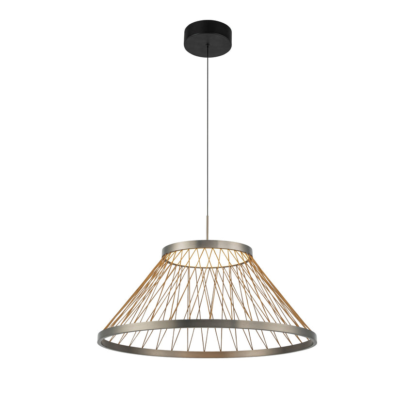 Mantra Spider Lámpara de techo colgante LED 43W 3000K gris 8949