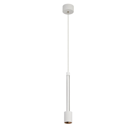 Mantra Fugaz Lámpara de techo colgante LED 7W 3000K blanco+oro rosa 8946
