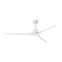 Ventilador de techo Mantra Brisa grande LED 2700-5000K regulable IP44 Ø177cm madera blanco — ref. 8724 (1)