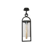 Mantra Maya Plafón exterior largo IP54 gris oscuro 6554