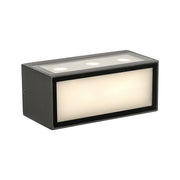 Aplique de exterior Mantra Cancun LED aluminio gris oscuro 3000 IP65 15,3cm