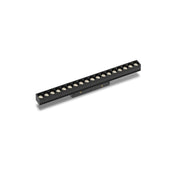 Empotrable Mantra Magneto LED aluminio negro 3000 regulable IP20 4,27cm