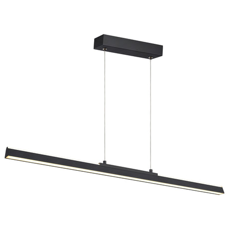 Mantra Lineal Lámpara de techo colgante LED 36W 3000K 91cm negro 8957