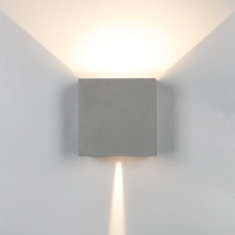 Mantra Davos Xl Aplique exterior LED 2*10W 4000K IP65 gris oscuro 7651
