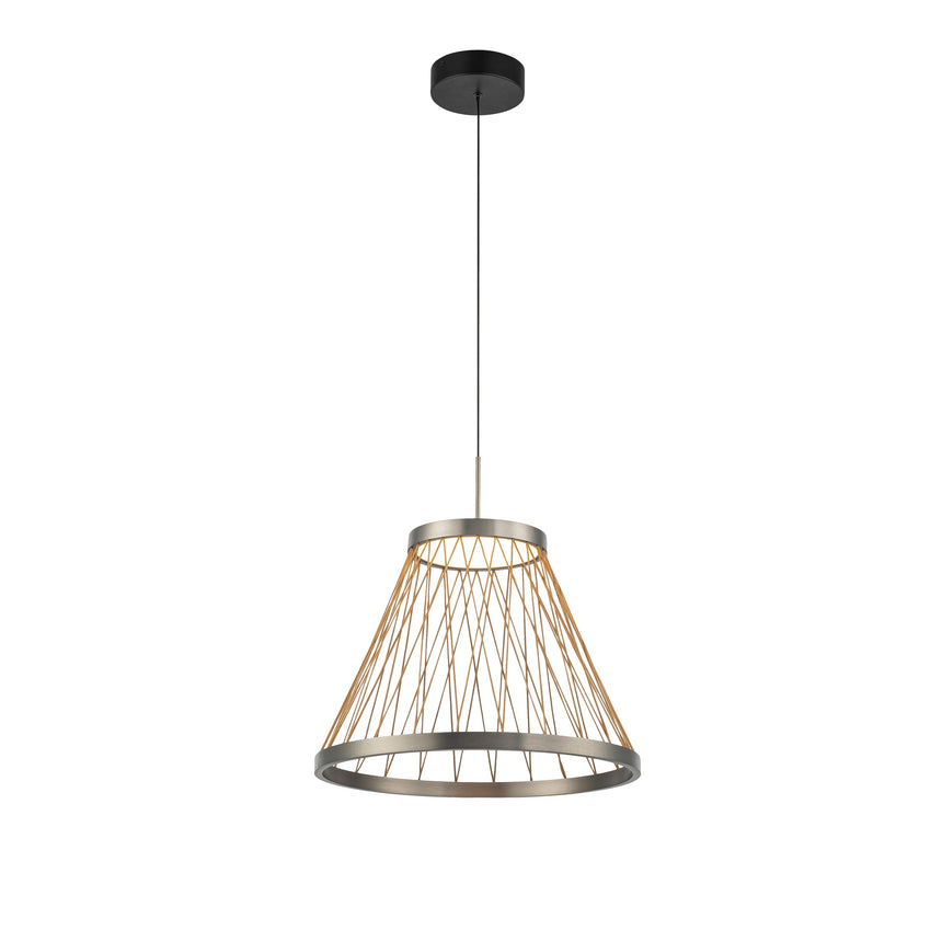 Mantra Spider Lámpara de techo colgante LED 20W 3000K gris 8980