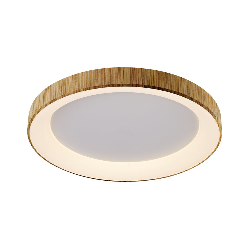 Mantra Niseko II Plafón LED regulable 2700K-5000K 78cm madera 8644
