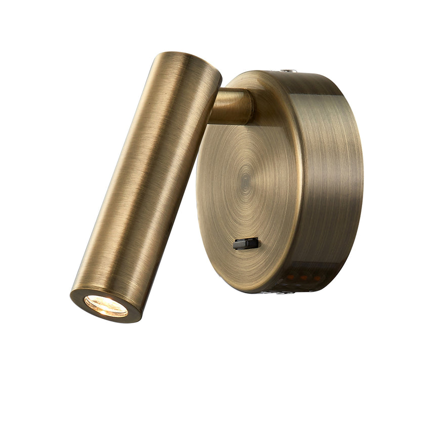 Mantra Prea Aplique Lector LED  dorado, cobrizo 6077