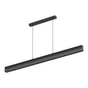 Mantra Hanok Lámpara de techo colgante lineal LED 38W 4000K negro 120cm 50º 7545