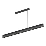 Mantra Hanok Lámpara de techo colgante lineal LED 38W 4000K negro 120cm 50º 7545