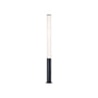 Baliza de exterior Mantra Gant grande LED aluminio negro 3000 IP65 Ø16cm