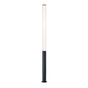 Baliza de exterior Mantra Gant grande LED aluminio negro 3000 IP65 Ø16cm