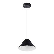 Lámpara de techo Mantra Gruissan LED aluminio negro 3000 IP20 Ø12cm