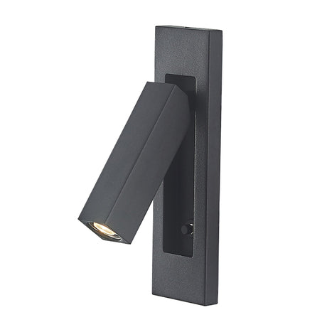 Mantra Gokova Aplique LED  negro 6821