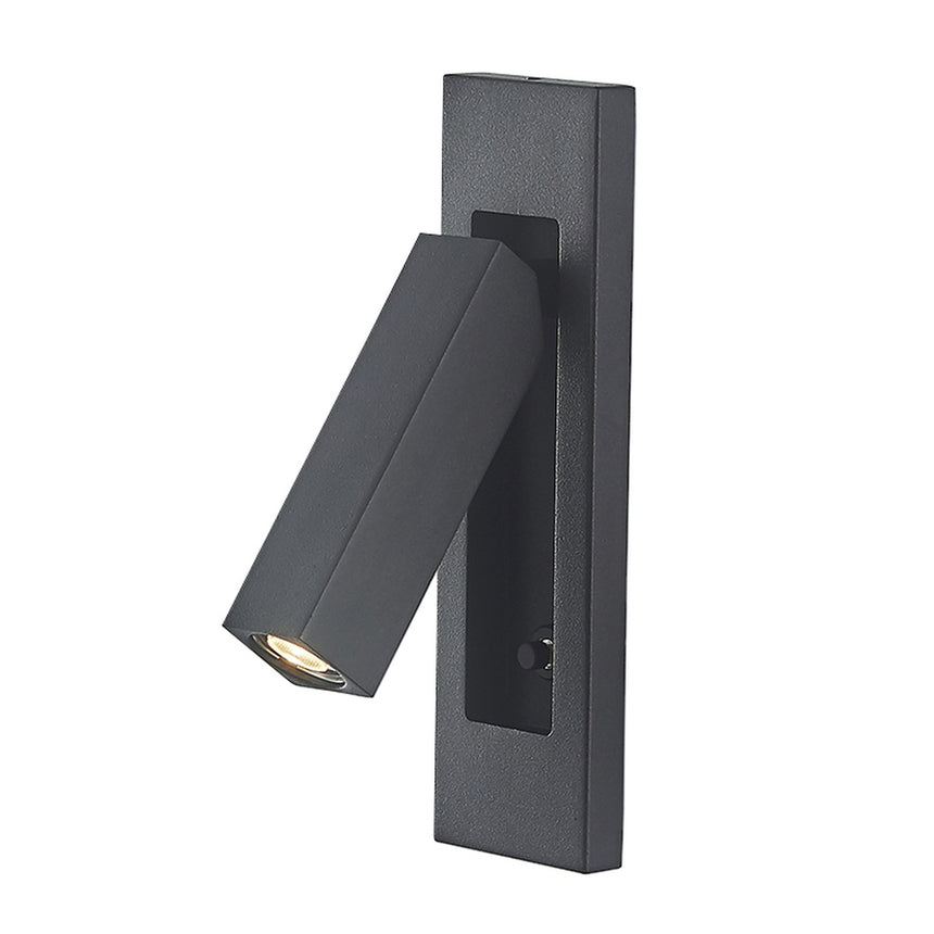 Mantra Gokova Aplique LED  negro 6821