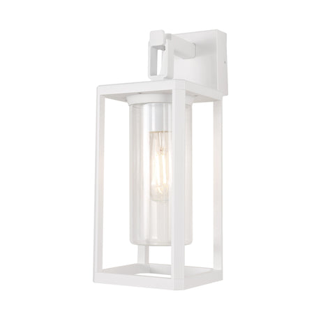 Aplique de exterior Alps Mantra blanco E27 IP65 9112