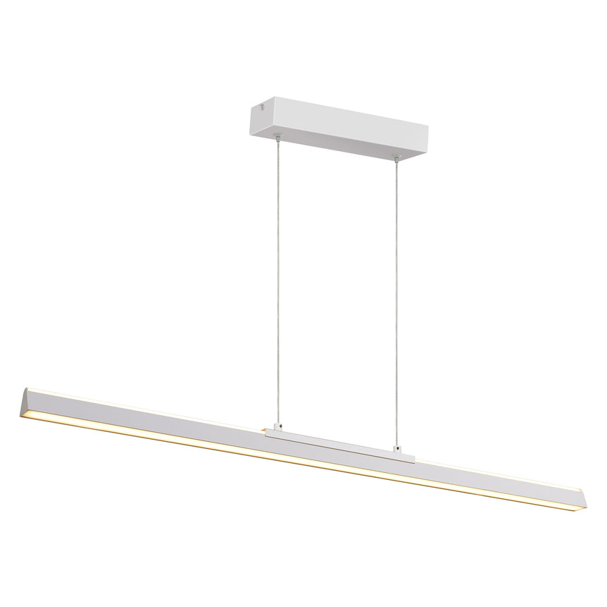 Mantra Lineal Lámpara de techo colgante LED 36W 3000K 91cm blanco 8956
